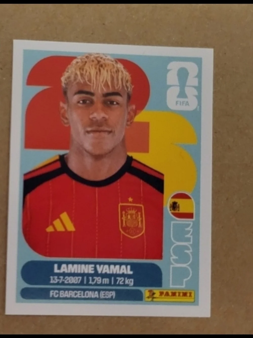Panini Lamine Yamal Sticker - Picture 2 of 3